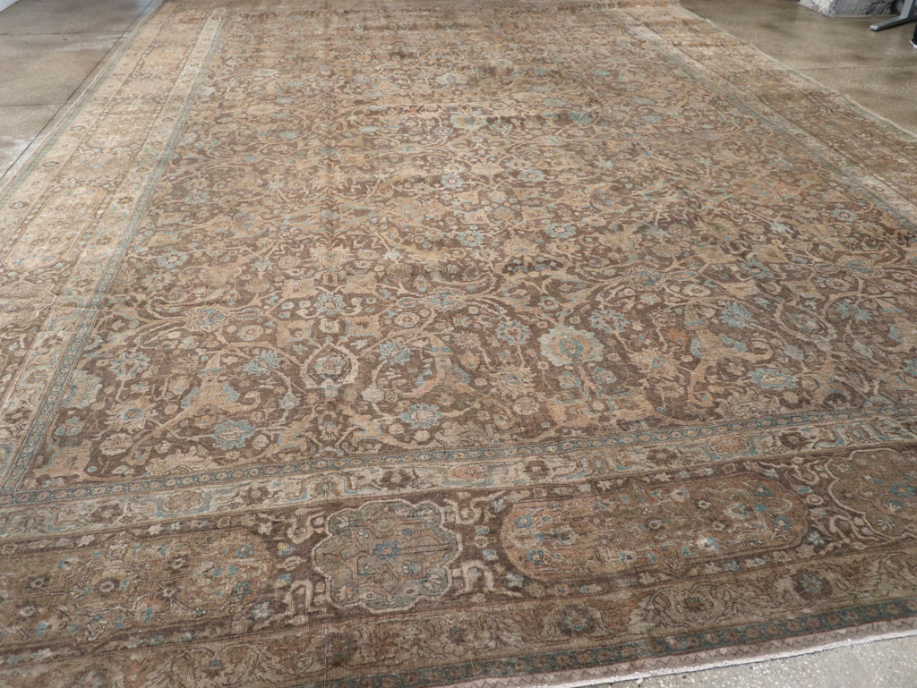Antique Persian Tabriz Carpet, No.15197 - Gss
