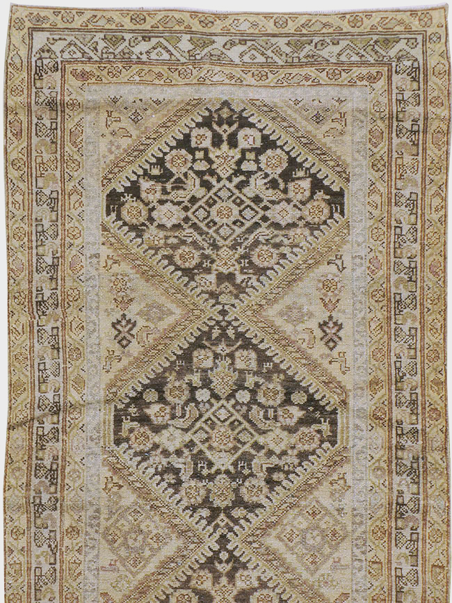 Antique Persian Malayer Runner, No.15209 - Gss