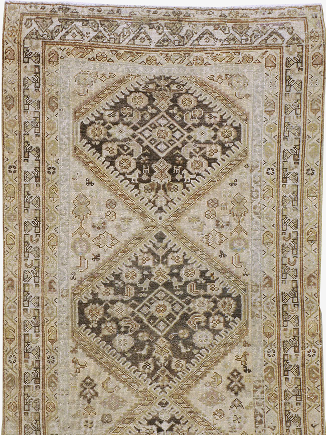 Antique Persian Malayer Runner, No.15209 - Gss