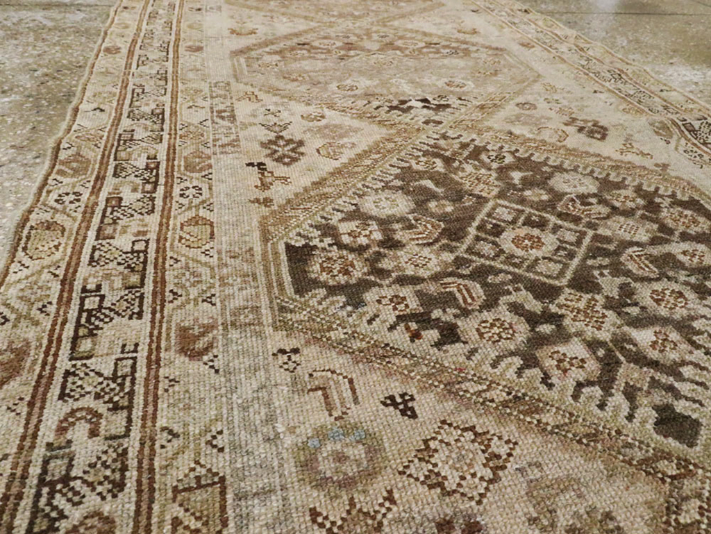 Antique Persian Malayer Runner, No.15209 - Gss