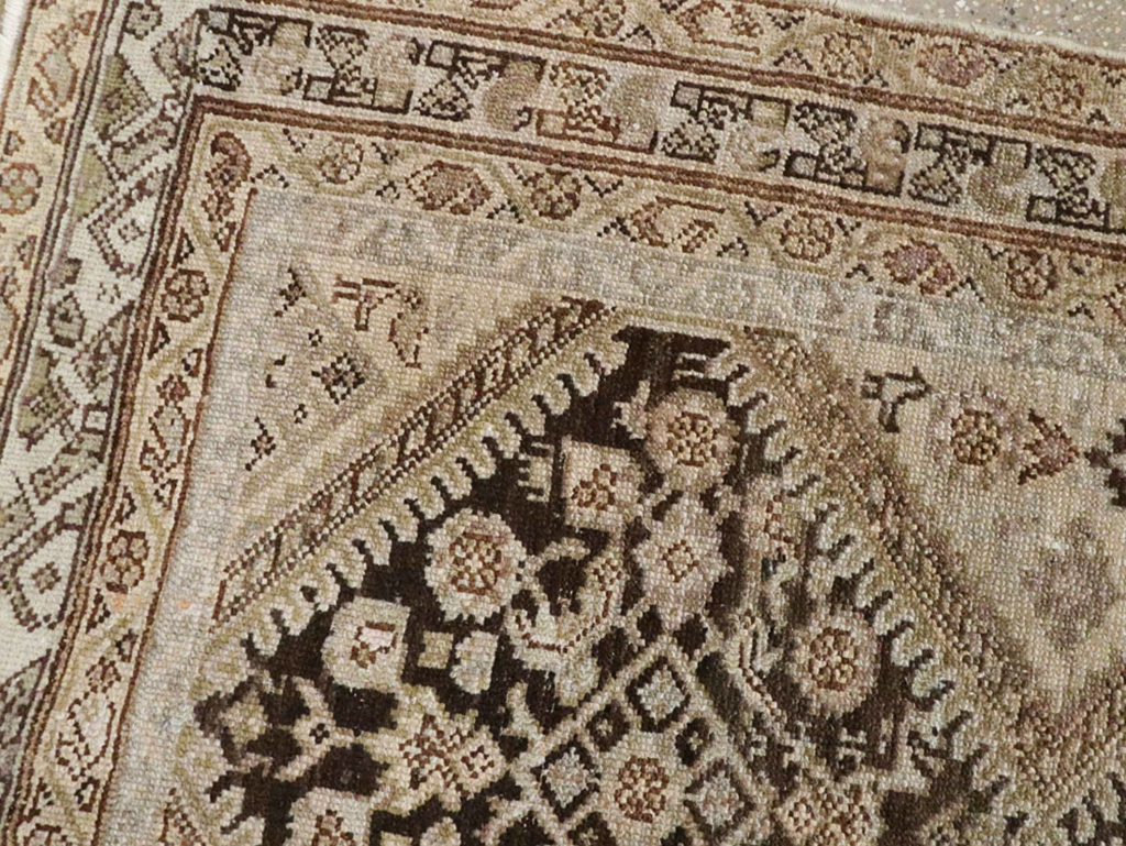 Antique Persian Malayer Runner, No.15209 - Gss