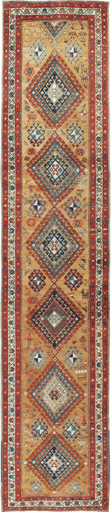 Antique Persian Serab Runner, No.15210 - Gss