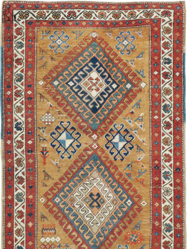 Antique Persian Serab Runner, No.15210 - Gss
