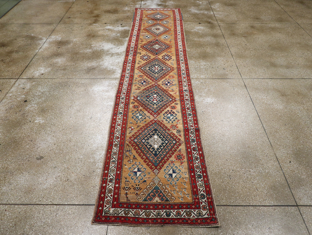 Antique Persian Serab Runner, No.15210 - Gss
