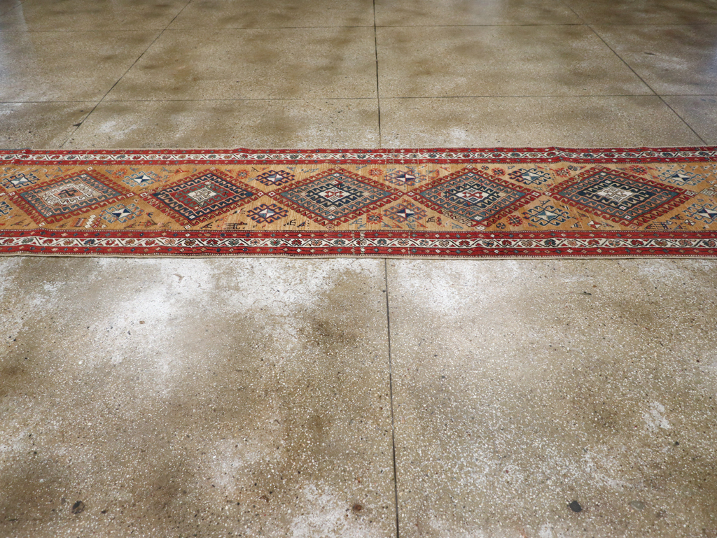 Antique Persian Serab Runner, No.15210 - Gss