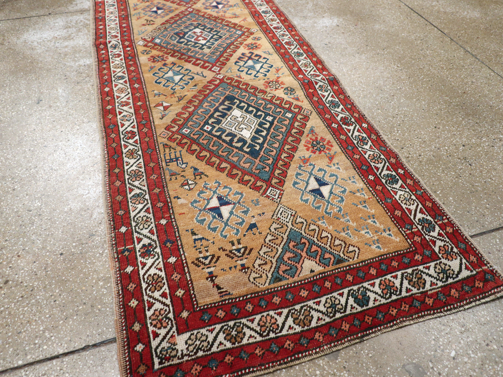 Antique Persian Serab Runner, No.15210 - Gss