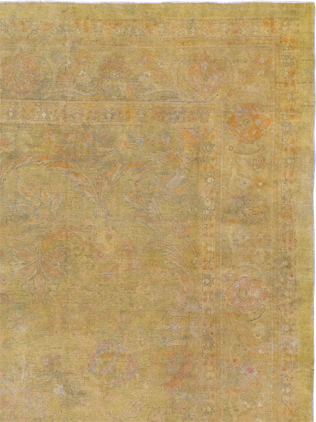 Antique Indian Amritsar Room Size Carpet, No.15212 - Gss