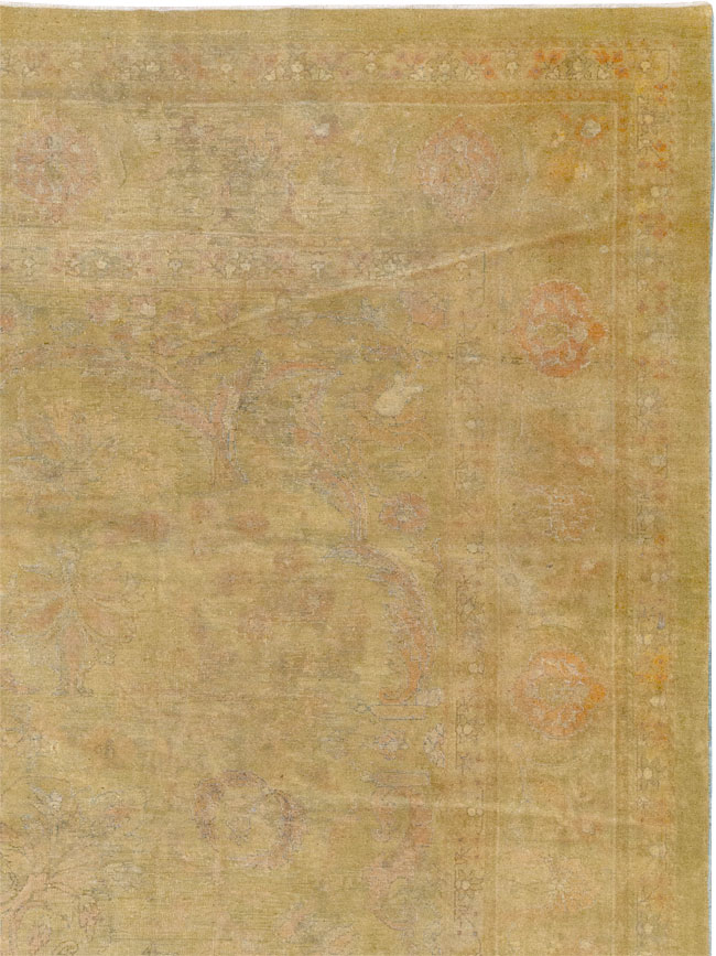 Antique Indian Amritsar Room Size Carpet, No.15212 - Gss