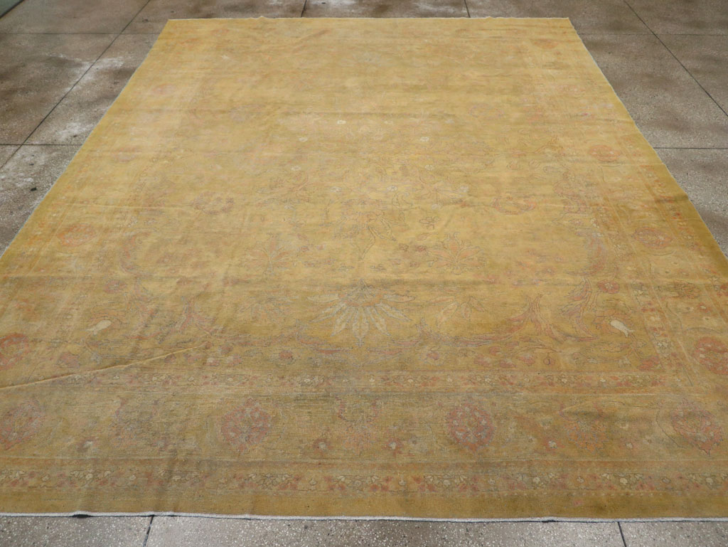 Antique Indian Amritsar Room Size Carpet, No.15212 - Gss
