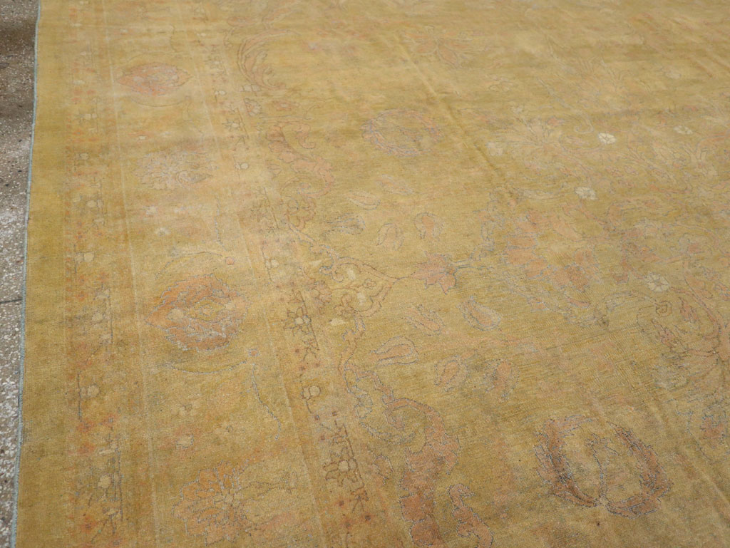 Antique Indian Amritsar Room Size Carpet, No.15212 - Gss