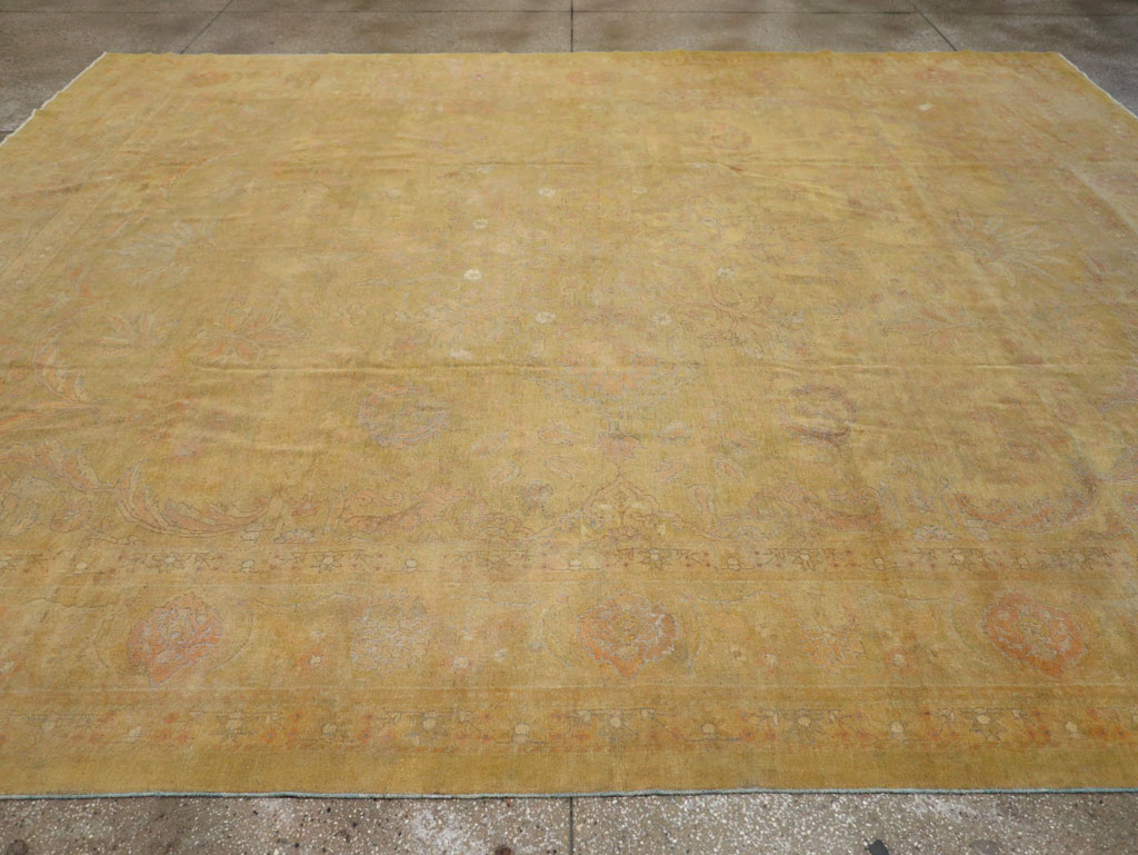 Antique Indian Amritsar Room Size Carpet, No.15212 - Gss
