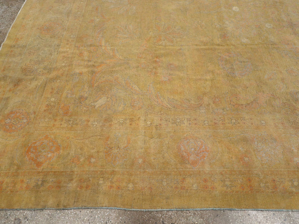 Antique Indian Amritsar Room Size Carpet, No.15212 - Gss