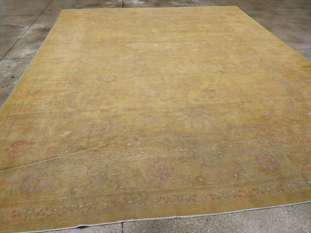 Antique Indian Amritsar Room Size Carpet, No.15212 - Gss