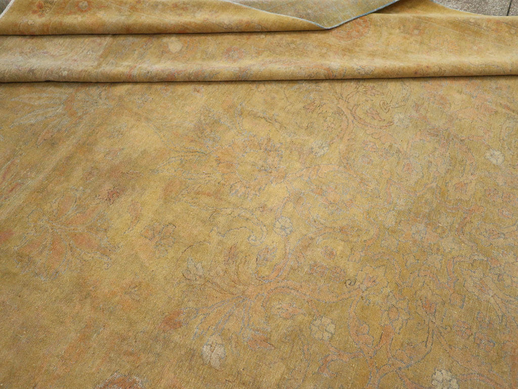 Antique Indian Amritsar Room Size Carpet, No.15212 - Gss