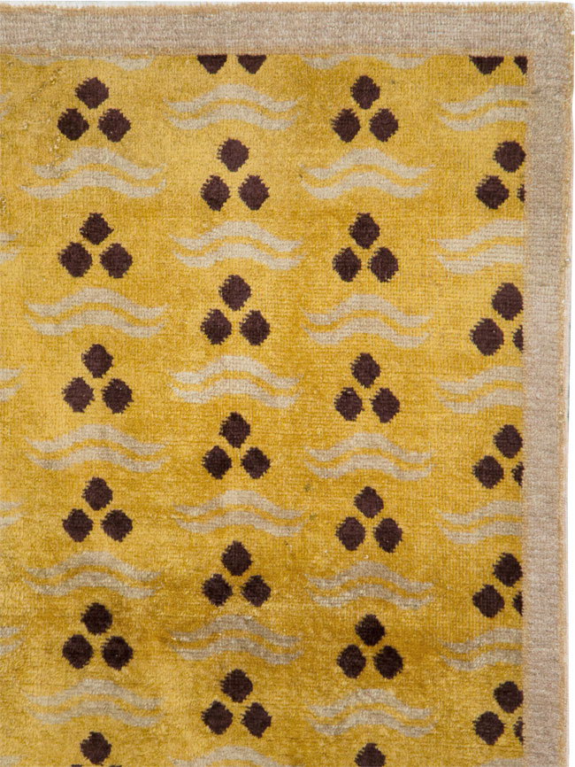 Vintage Turkish Anatolian Deco Rug, No.15237 - Gss