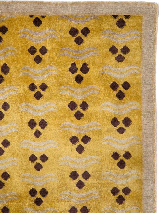 Vintage Turkish Anatolian Deco Rug, No.15237 - Gss