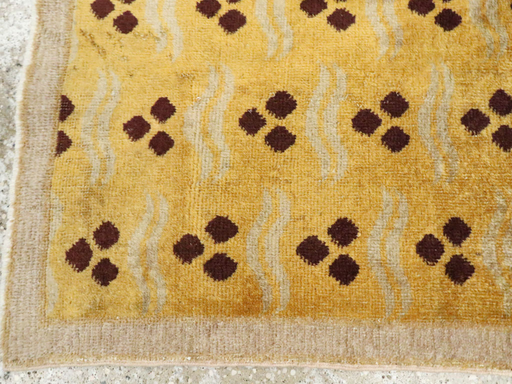 Vintage Turkish Anatolian Deco Rug, No.15237 - Gss