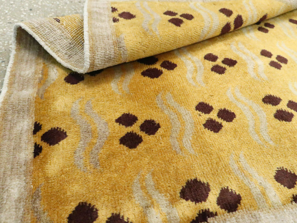 Vintage Turkish Anatolian Deco Rug, No.15237 - Gss