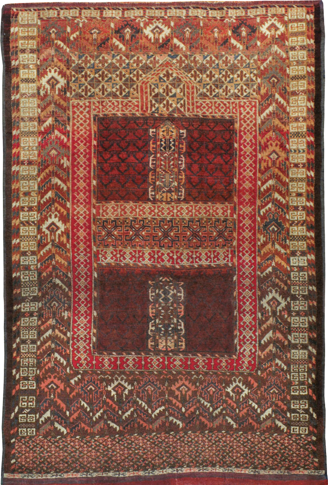 Antique Central Asian Tekke Rug, No.15241 - Gss