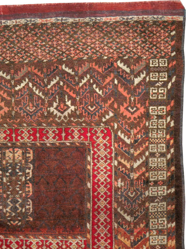 Antique Central Asian Tekke Rug, No.15241 - Gss