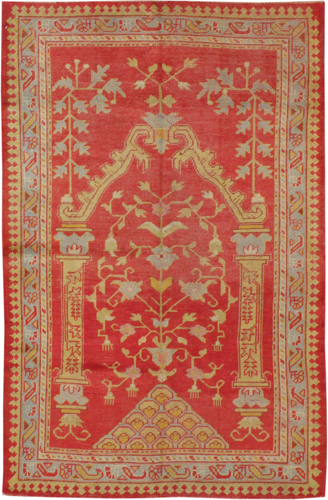 Antique Turkish Oushak Rug, No.15270 - Gss