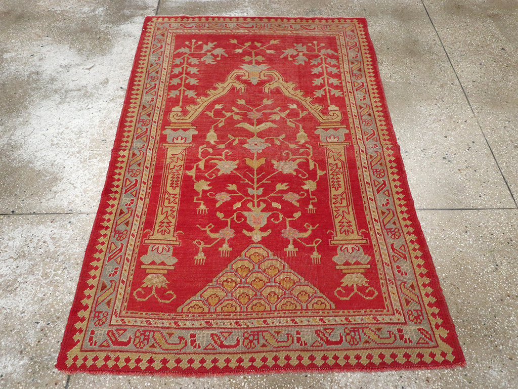 Antique Turkish Oushak Rug, No.15270 - Gss