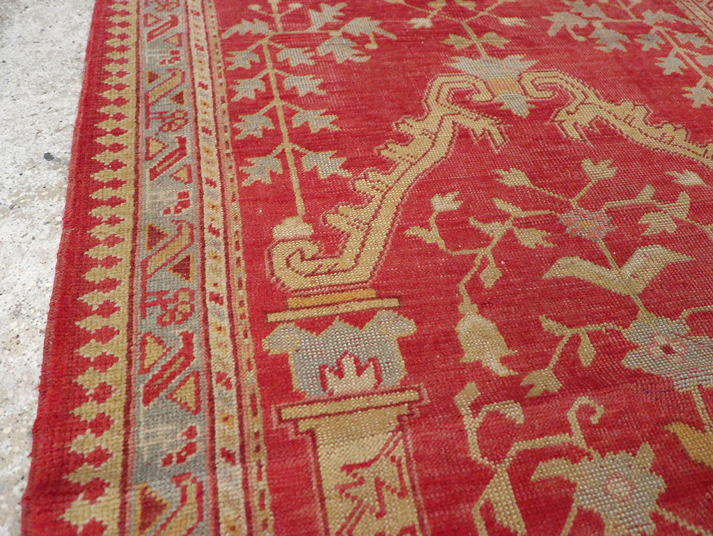 Antique Turkish Oushak Rug, No.15270 - Gss