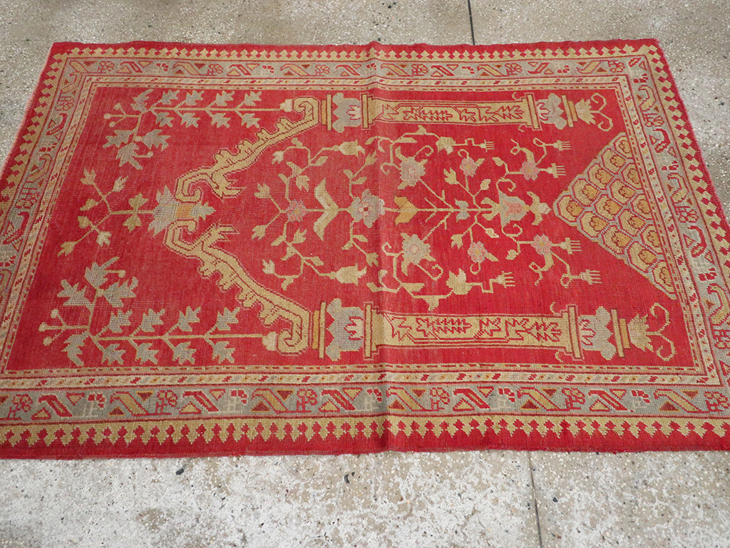 Antique Turkish Oushak Rug, No.15270 - Gss