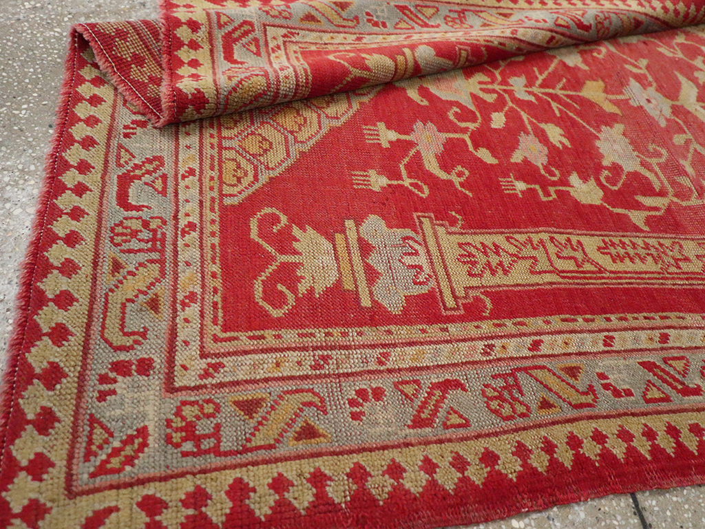 Antique Turkish Oushak Rug, No.15270 - Gss