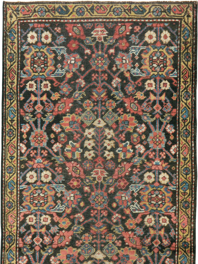 Antique Persian Mahal Runner, No.15271 - Gss