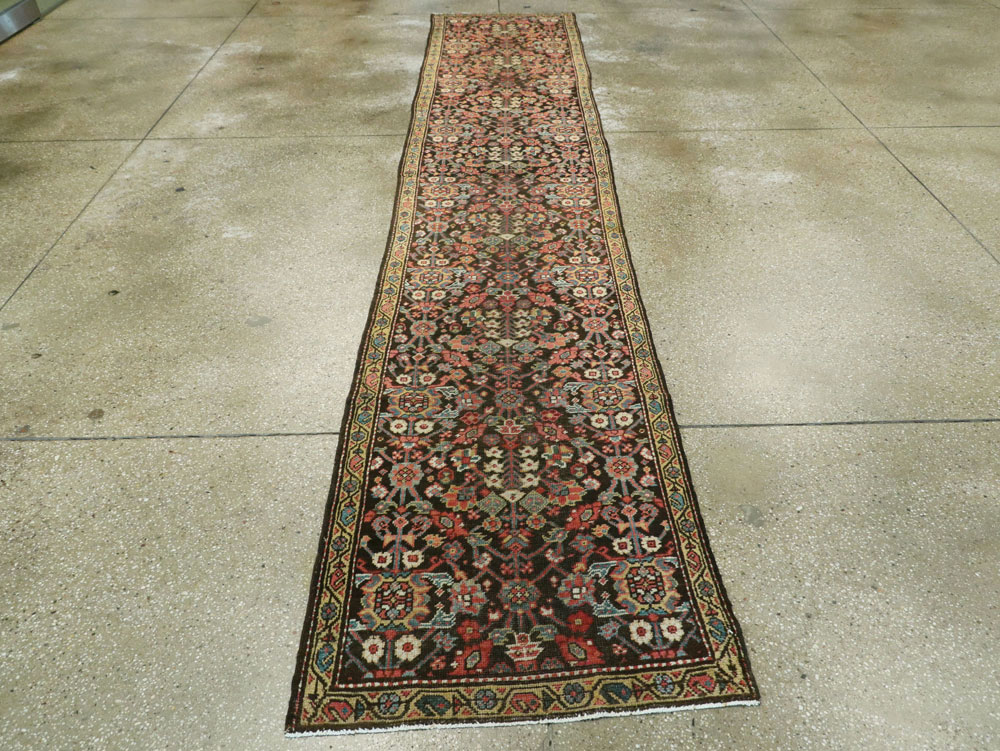 Antique Persian Mahal Runner, No.15271 - Gss