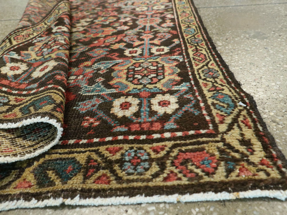 Antique Persian Mahal Runner, No.15271 - Gss