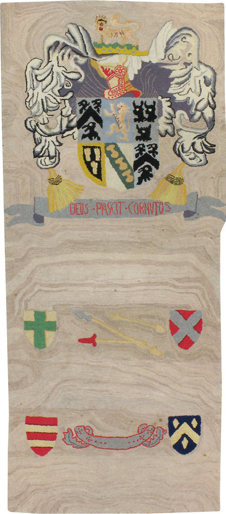 Antique American Hook Rug, No.15280 - Gss