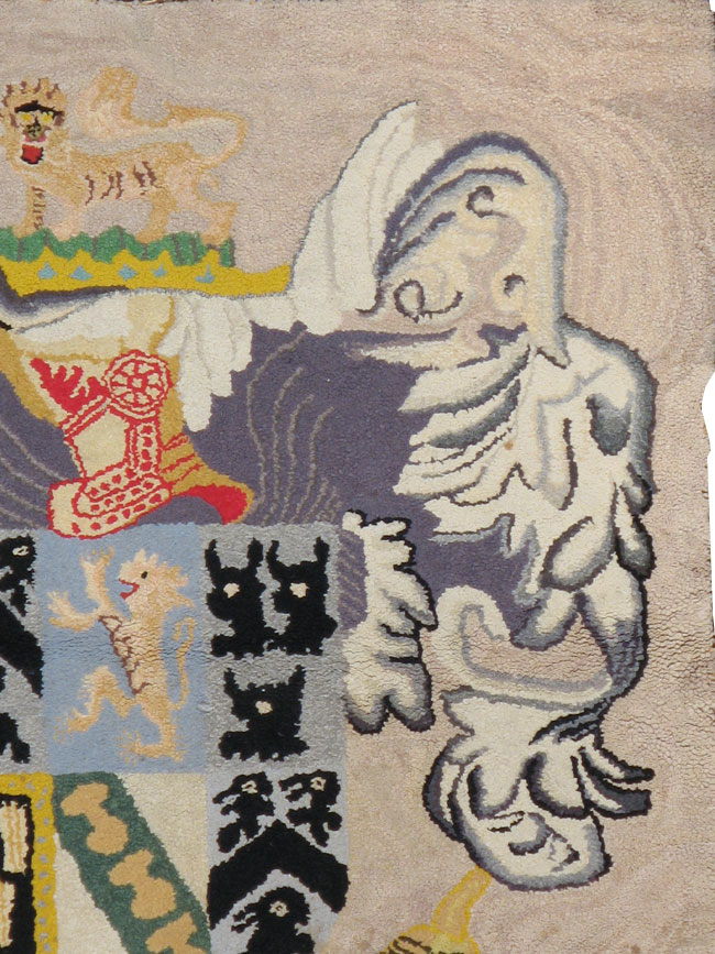 Antique American Hook Rug, No.15280 - Gss