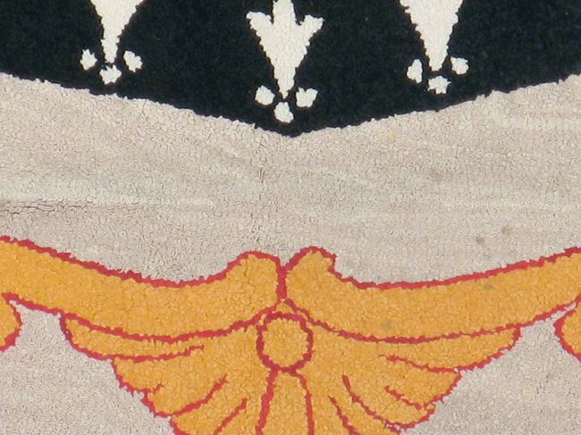 Antique American Hook Rug, No.15281 - Gss