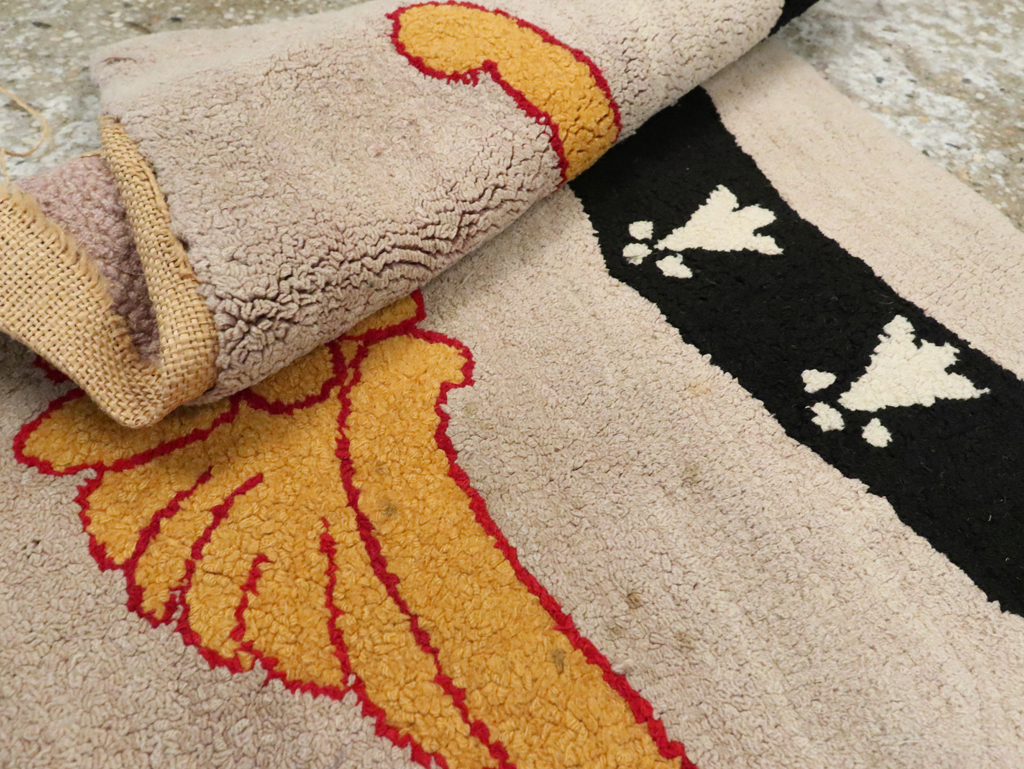 Antique American Hook Rug, No.15281 - Gss