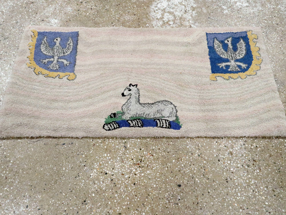 Antique American Hook Rug, No.15282 - Gss