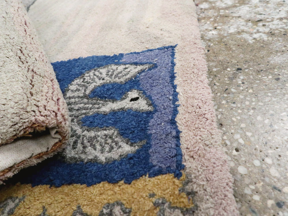 Antique American Hook Rug, No.15282 - Gss