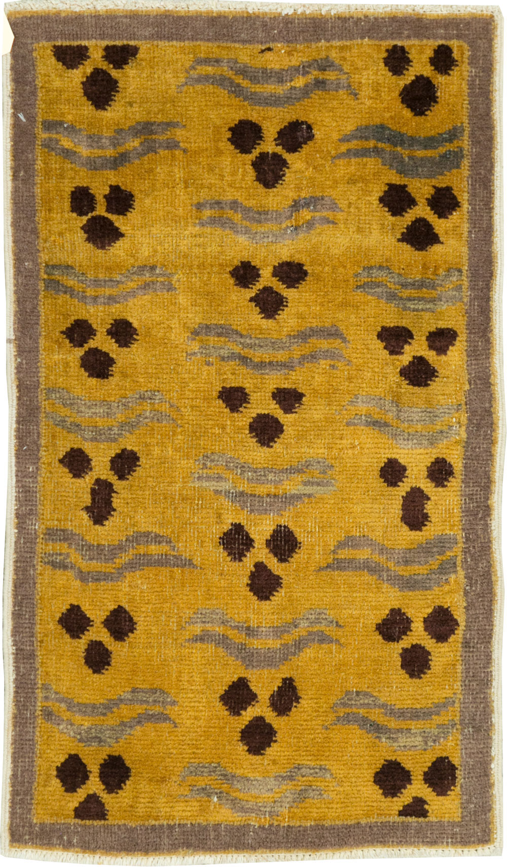 Vintage Turkish Art Deco Rug, No.15308 - Gss