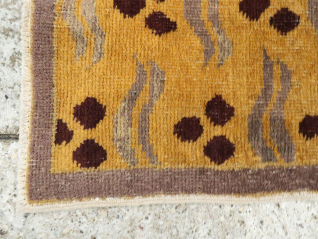 Vintage Turkish Art Deco Rug, No.15308 - Gss