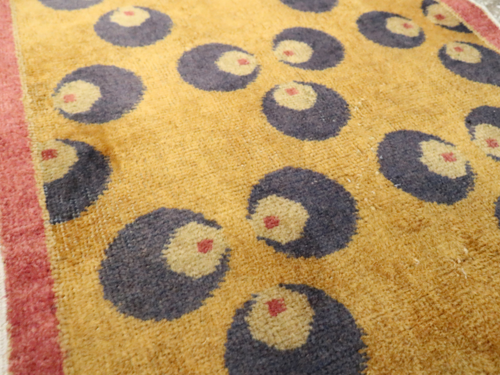 Vintage Turkish Anatolian Deco Rug, No.15309 - Gss