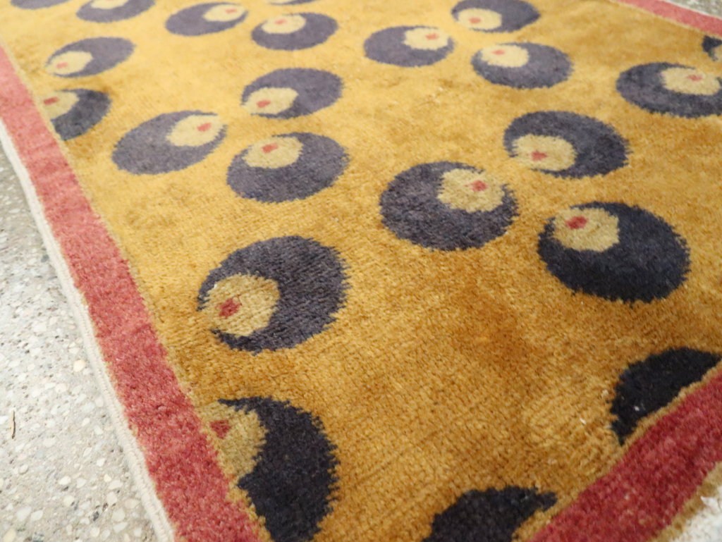 Vintage Turkish Anatolian Deco Rug, No.15309 - Gss