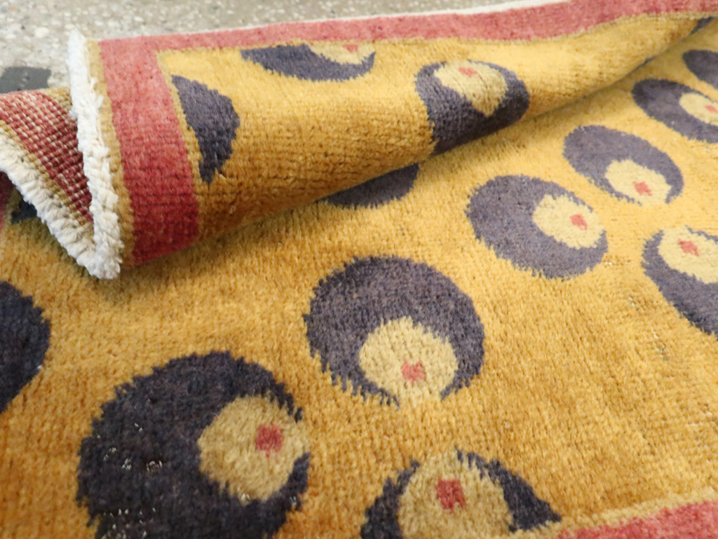 Vintage Turkish Anatolian Deco Rug, No.15309 - Gss