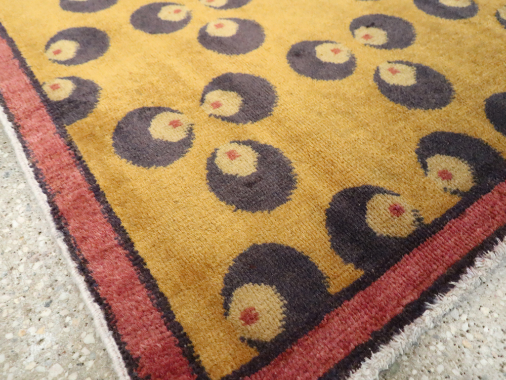Vintage Turkish Anatolian Deco Rug, No.15311 - Gss