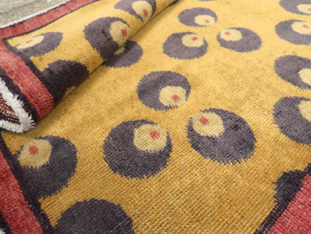 Vintage Turkish Anatolian Deco Rug, No.15311 - Gss