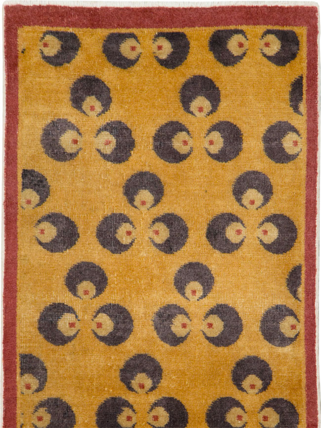 Vintage Anatolian Deco Runner, No.15324 - Gss