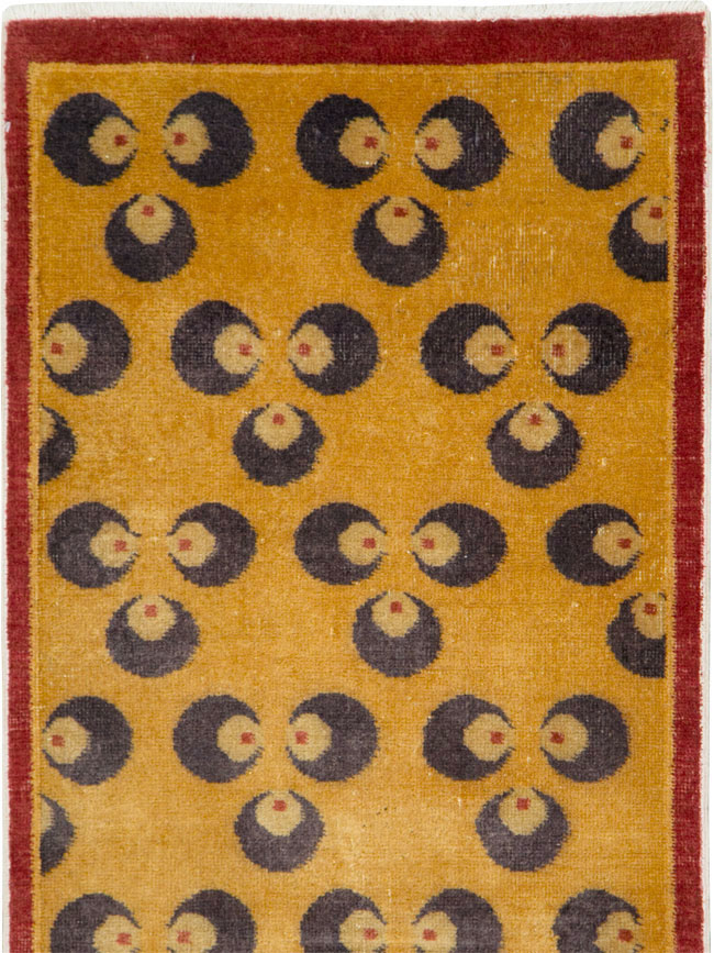 Vintage Anatolian Deco Runner, No.15324 - Gss