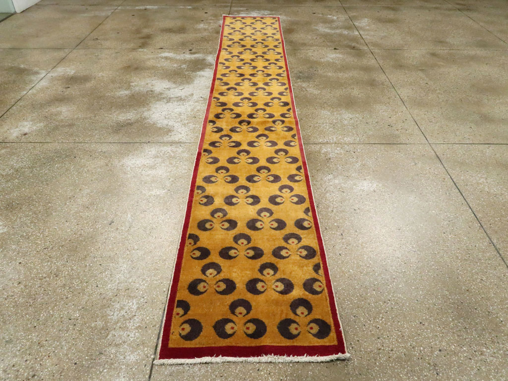 Vintage Anatolian Deco Runner, No.15324 - Gss