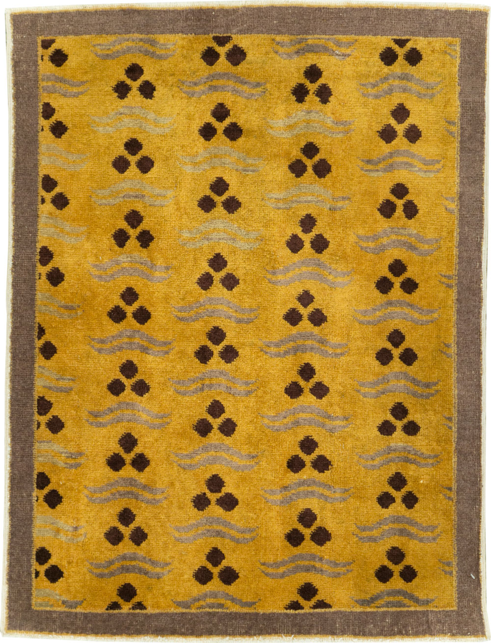 Vintage Turkish Anatolian Deco Rug, No.15325 - Gss
