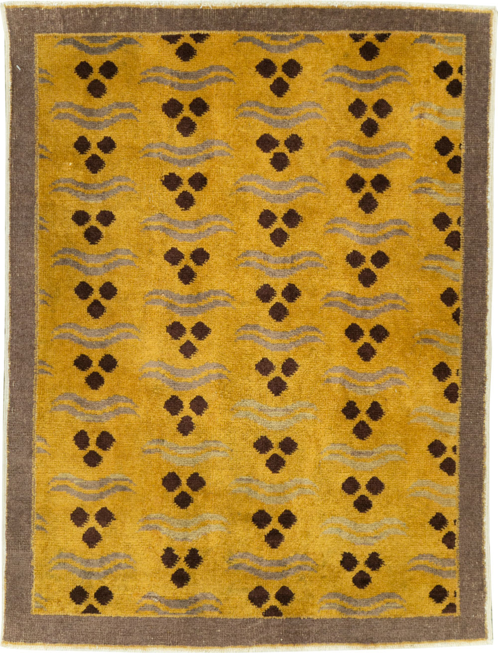 Vintage Turkish Anatolian Deco Rug, No.15325 - Gss